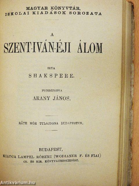 Hamlet, dán királyfi/A szentivánéji álom/III. Rikárd
