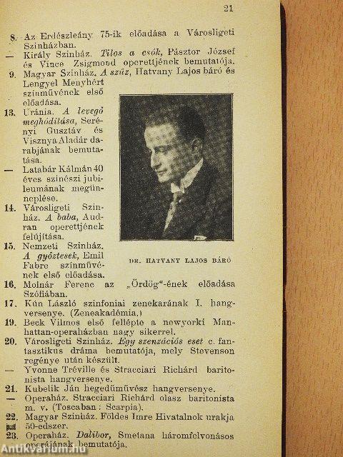 Magyar Művészeti Almanach 1911.