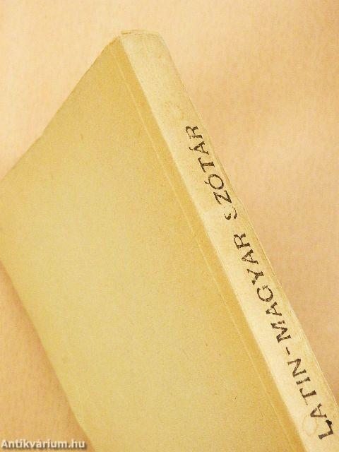 Latin-magyar szótár