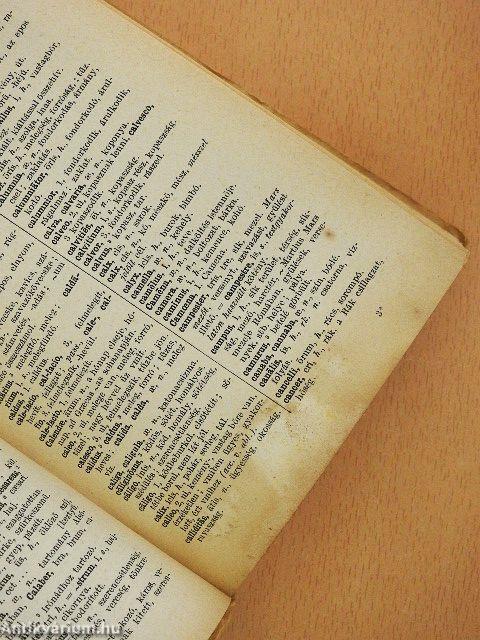 Latin-magyar szótár