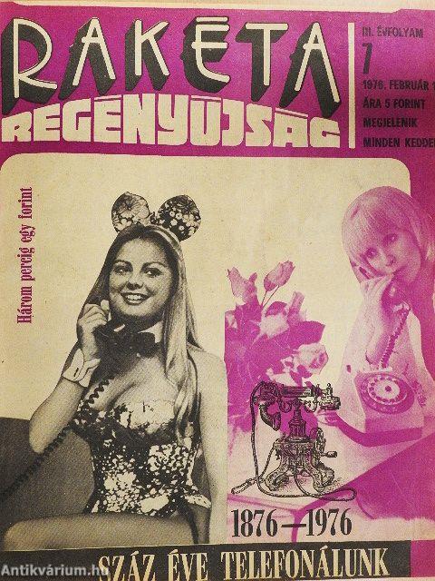 Rakéta regényújság 1976, 1980, 1981 (vegyes számok)(14 db)