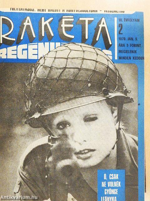 Rakéta regényújság 1979, 1983 (vegyes számok) (11db)
