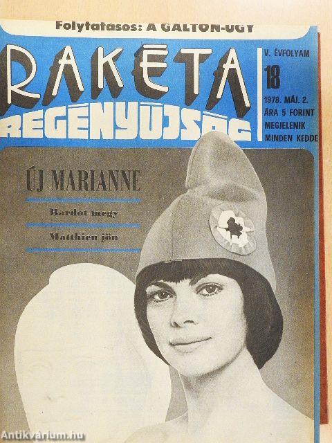 Rakéta regényújság 1978. (nem teljes évfolyam)