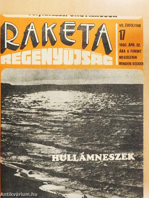 Rakéta regényújság 1980, 1982 (vegyes számok) (14 db)