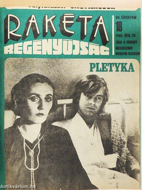 Rakéta regényújság 1980, 1982 (vegyes számok) (14 db)