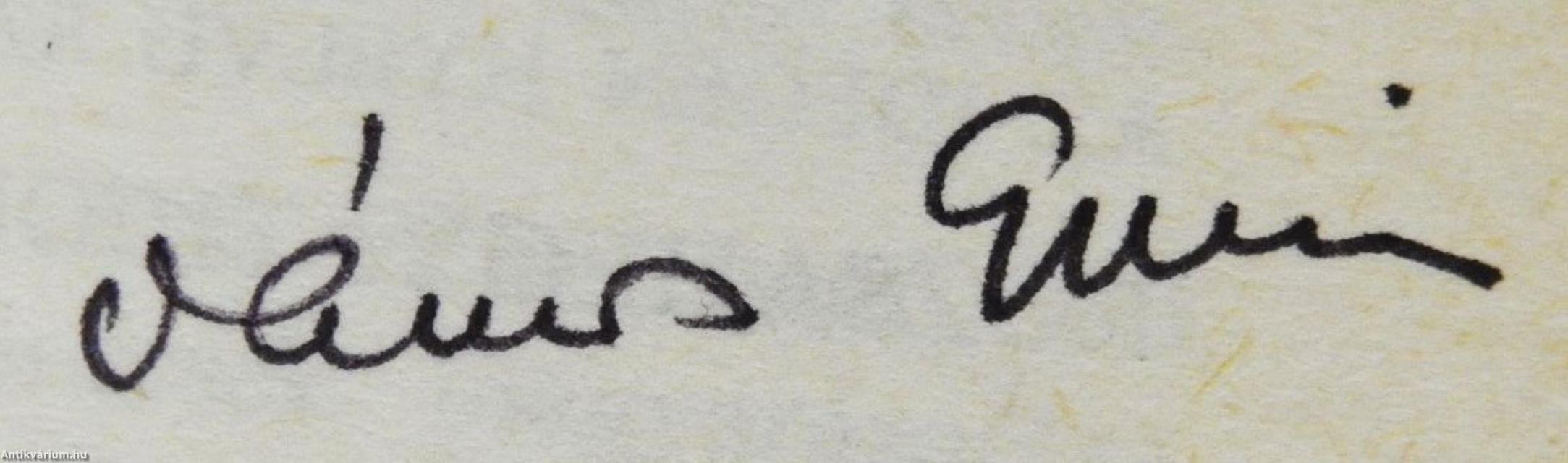 Papíripari ABC (dedikált példány)