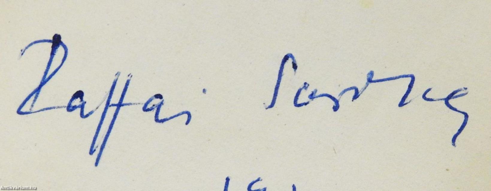 Morzsahegyek (aláírt példány)