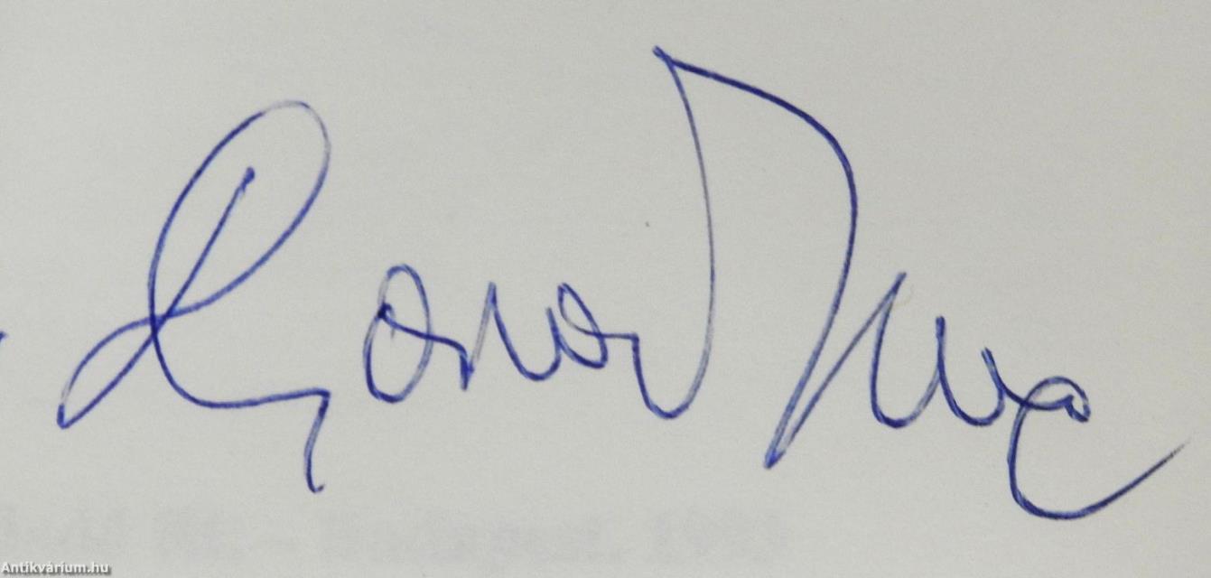 Meg kell a szívnek szakadni? (dedikált példány)