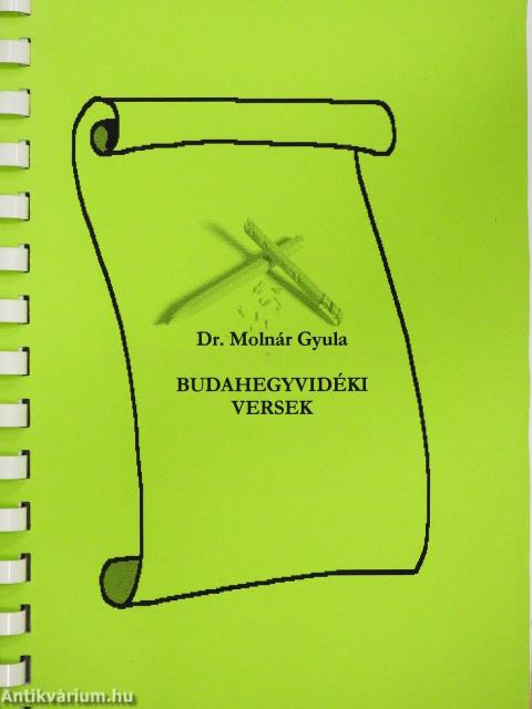 Budahegyvidéki versek (dedikált példány)