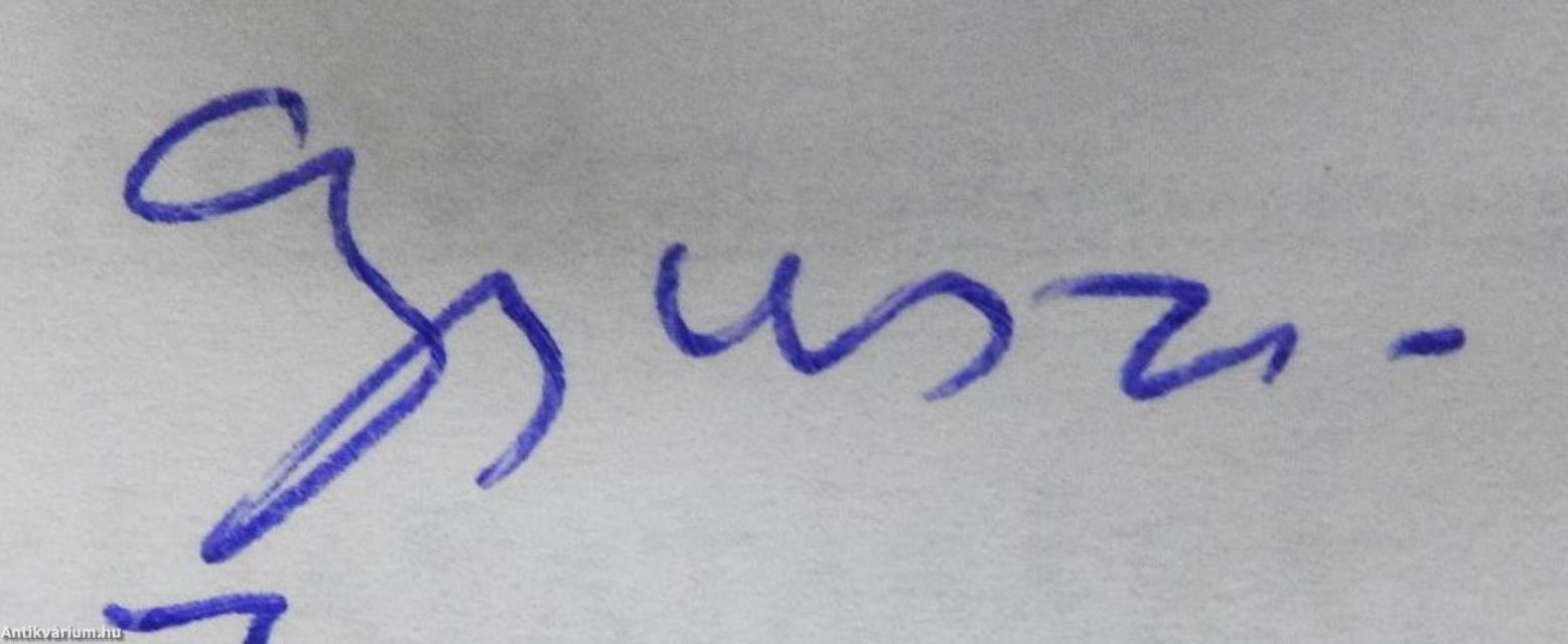 Budahegyvidéki versek (dedikált példány)