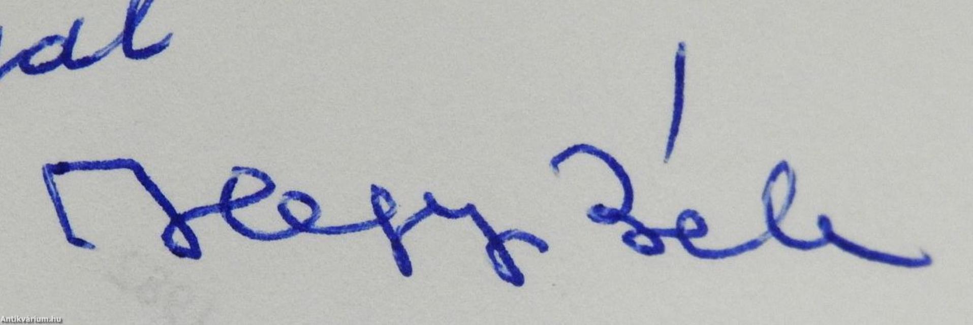 Jelenségek és példázatok (dedikált példány)