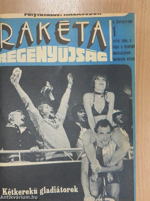 Rakéta regényújság 1978. (nem teljes évfolyam) 