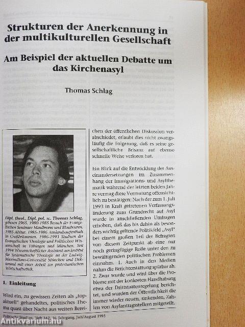 Politischen Studien Juli/August 1995