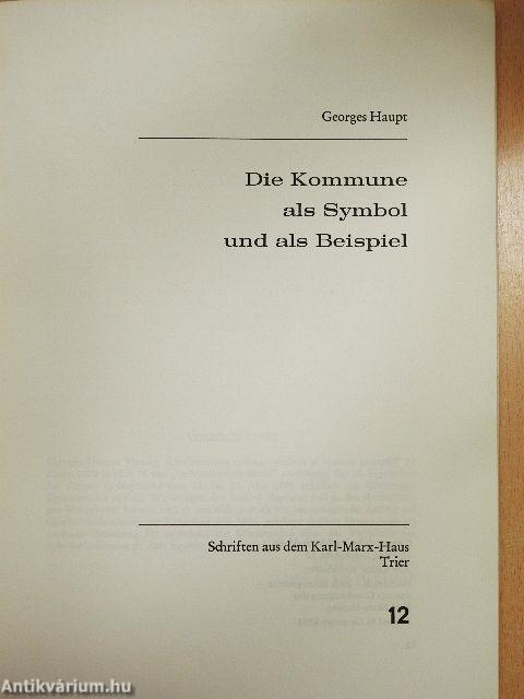 Die Kommune als Symbol und als Beispiel