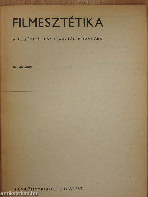 Filmesztétika I.