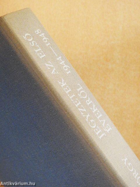 Jegyzetek az első évekről