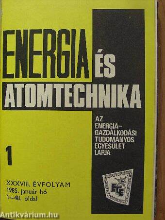 Energia és atomtechnika 1985. január-december