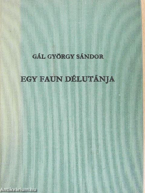 Egy faun délutánja