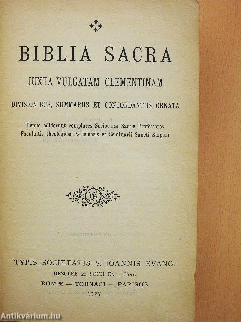Biblia Sacra