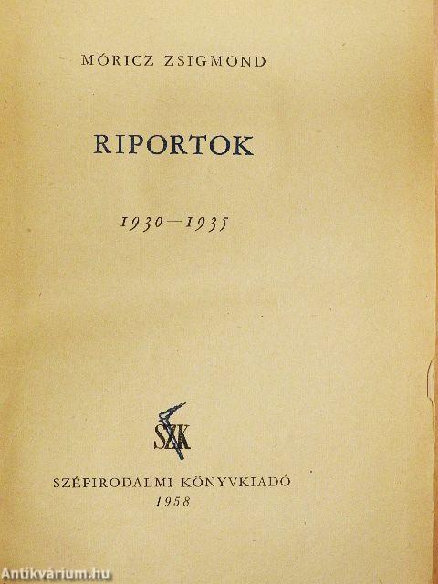 Riportok III.