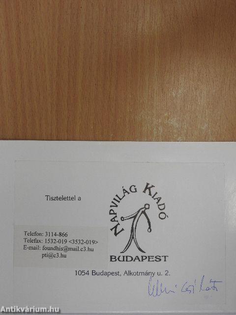 Esztétikai kultúra (aláírt példány)