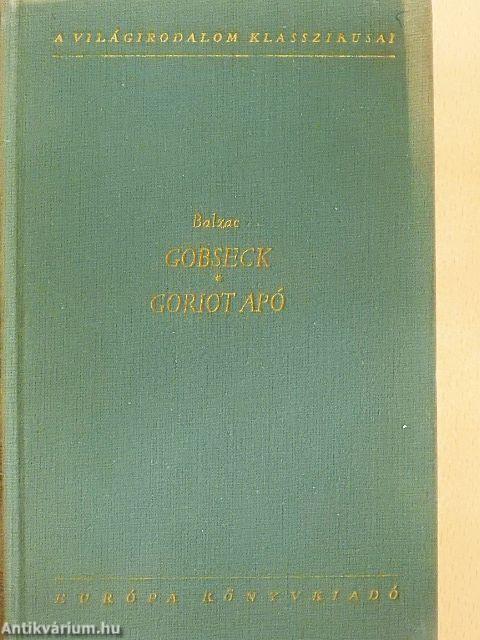 Gobseck/Goriot apó