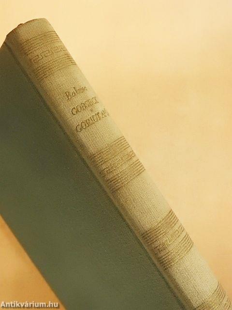 Gobseck/Goriot apó