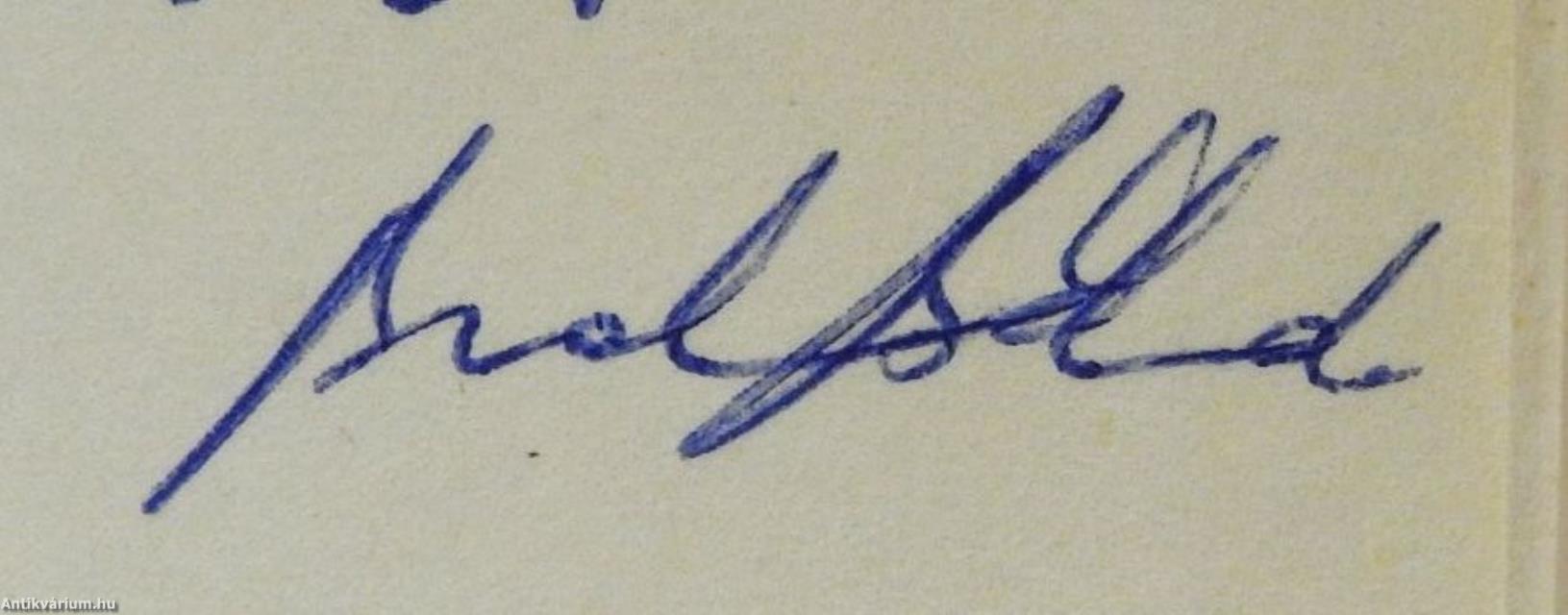 Pszichoterápia (dedikált példány)