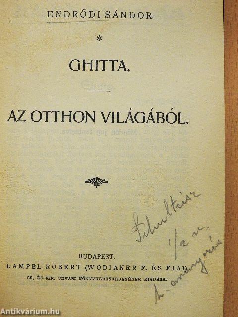 Ghitta/Nyíri csend/Elbeszélések/Oroszlánkölyök