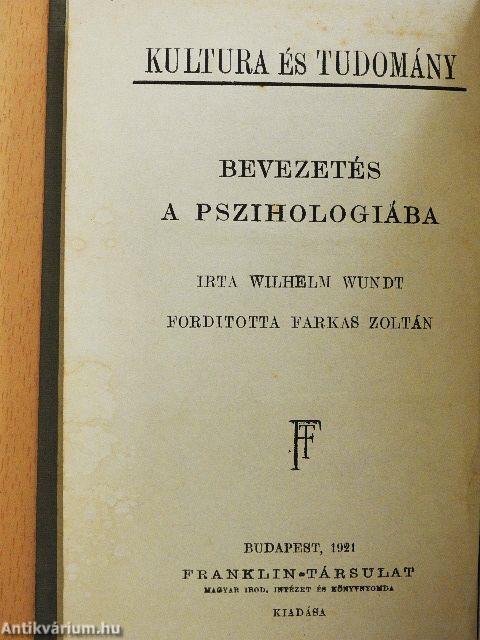 Bevezetés a pszihologiába