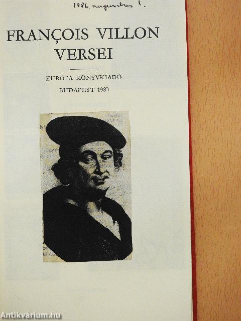 Francois Villon versei