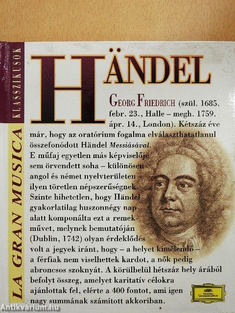 Händel - CD-vel