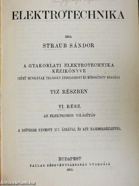 Elektrotechnika VI.