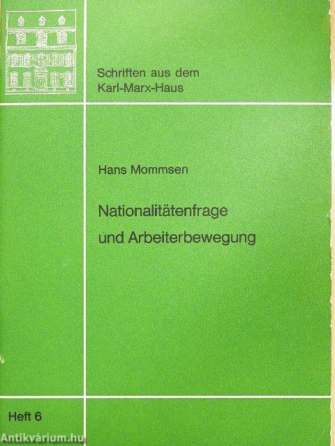 Nationalitätenfrage und Arbeiterbewegung