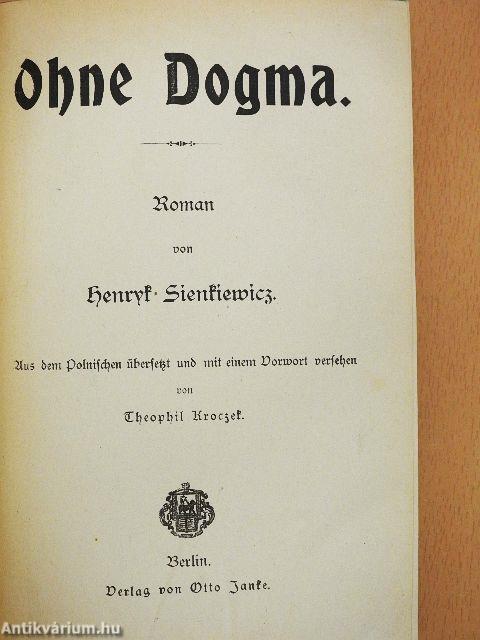 Ohne Dogma (gótbetűs)