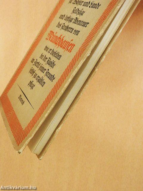 Wunderbare Reisen zu Wasser und Lande, Feldzüge und lustige Abenteuer des Freiherrn von Münchhausen (gótbetűs)
