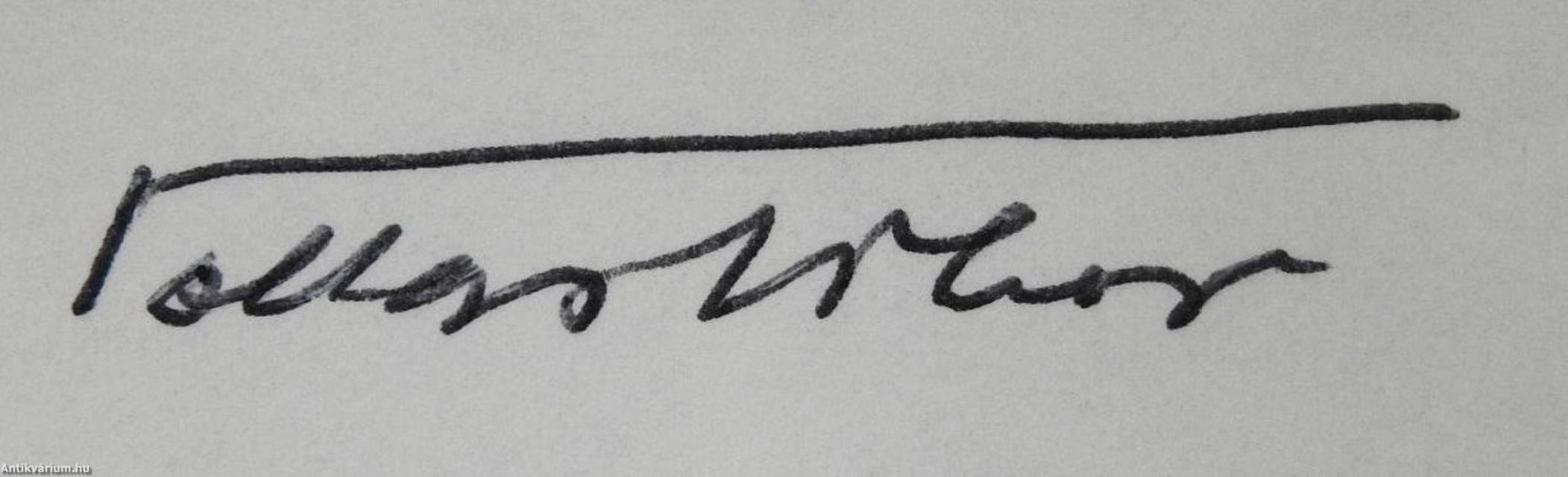 Hazafelé (aláírt példány)