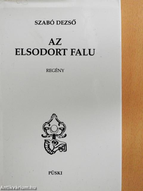 Az elsodort falu (aláírt példány)