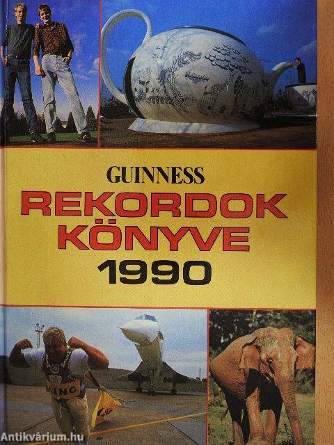 Guinness rekordok könyve 1990