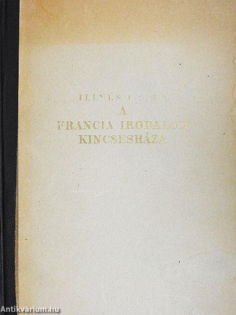 A francia irodalom kincsesháza