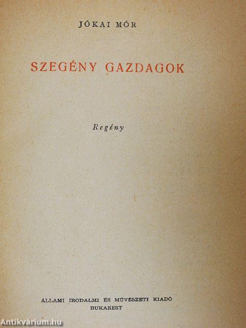 Szegény gazdagok