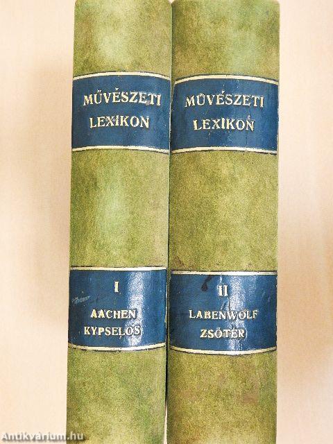 Művészeti lexikon I-II.