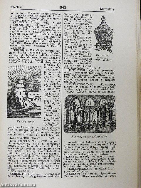 Művészeti lexikon I-II.