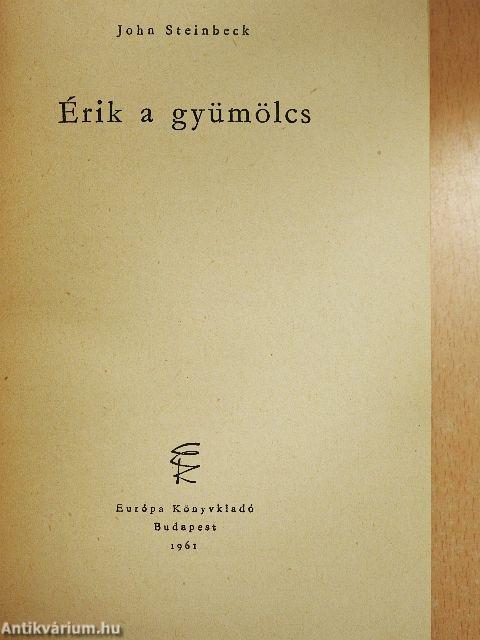 Érik a gyümölcs