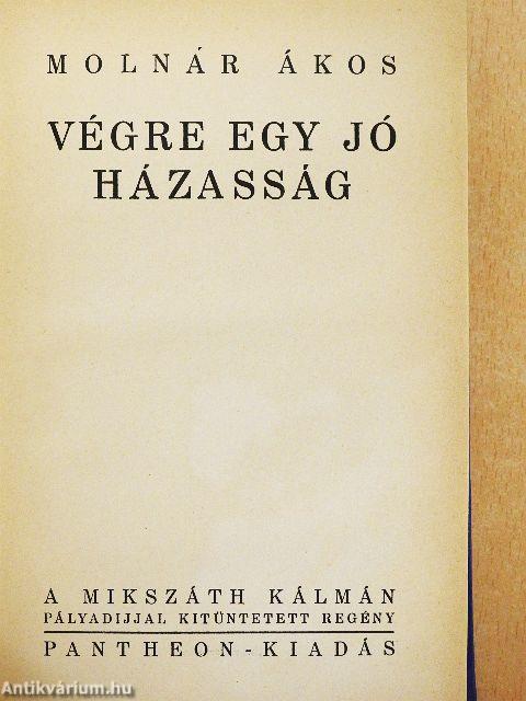 Végre egy jó házasság