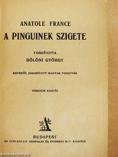 A pinguinek szigete