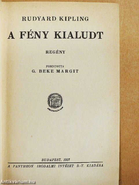 A fény kialudt
