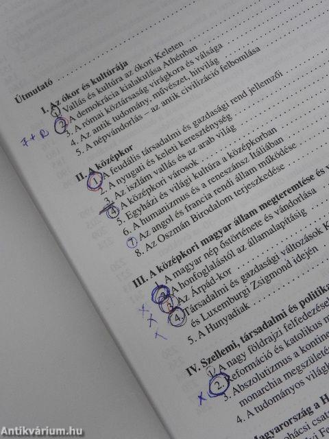 Történelem tételek