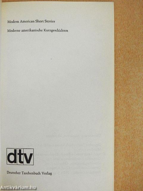 Modern American Short Stories