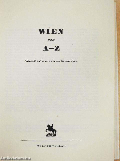 Wien von A-Z